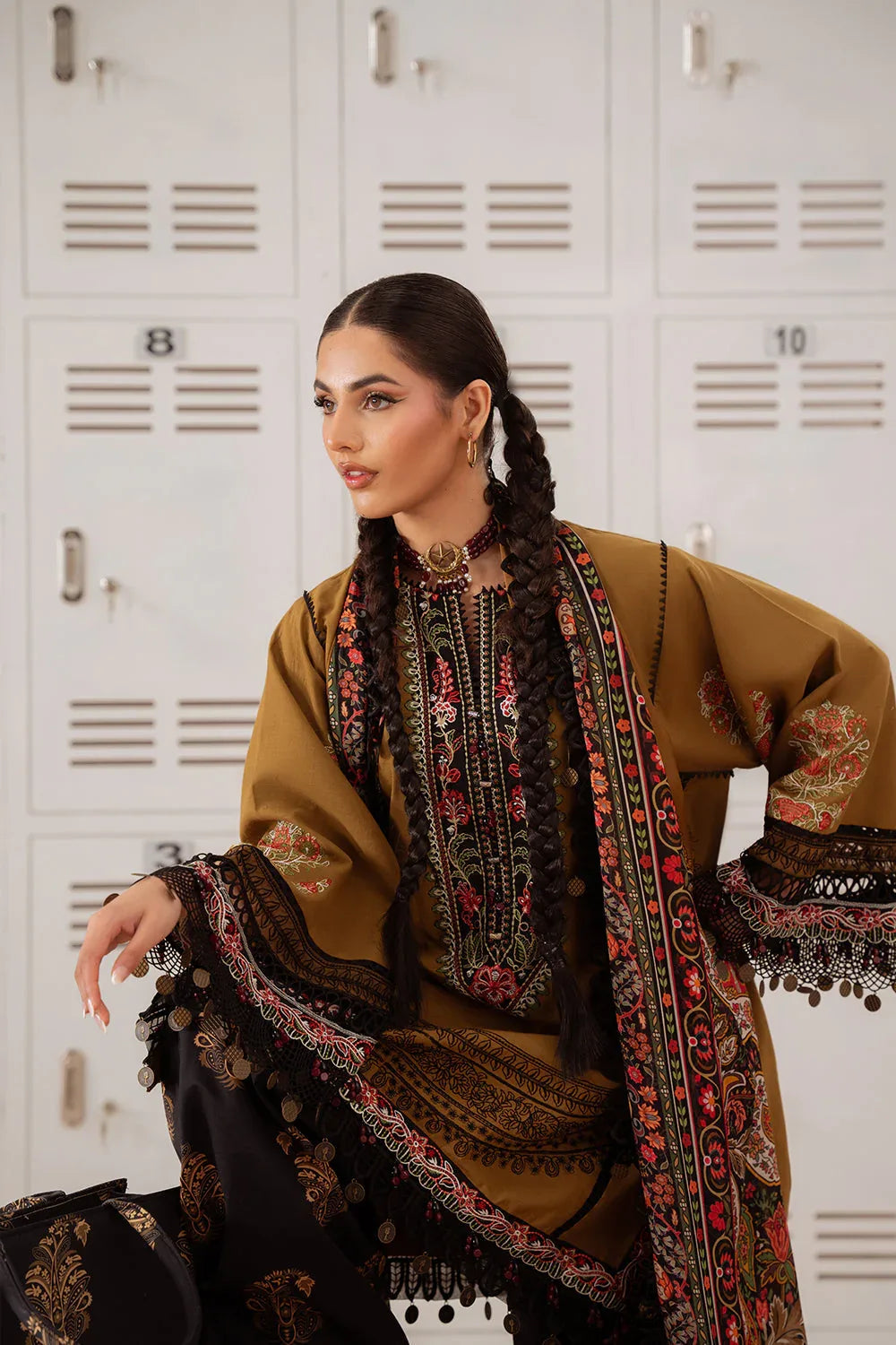 Saira Rizwan | Laanem Summer Lawn 25 | NAZLI-A-SRL25-06 - Rang-e-Khaas