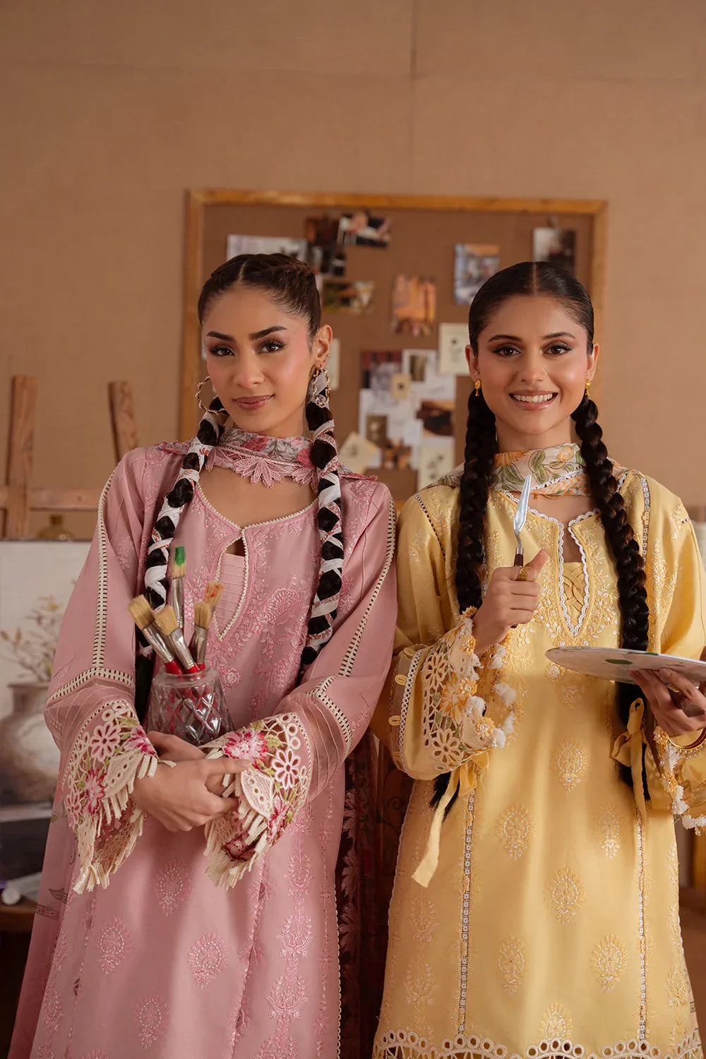 Saira Rizwan | Laanem Summer Lawn 25 | LEYLA-A-SRL25-04 - Rang-e-Khaas