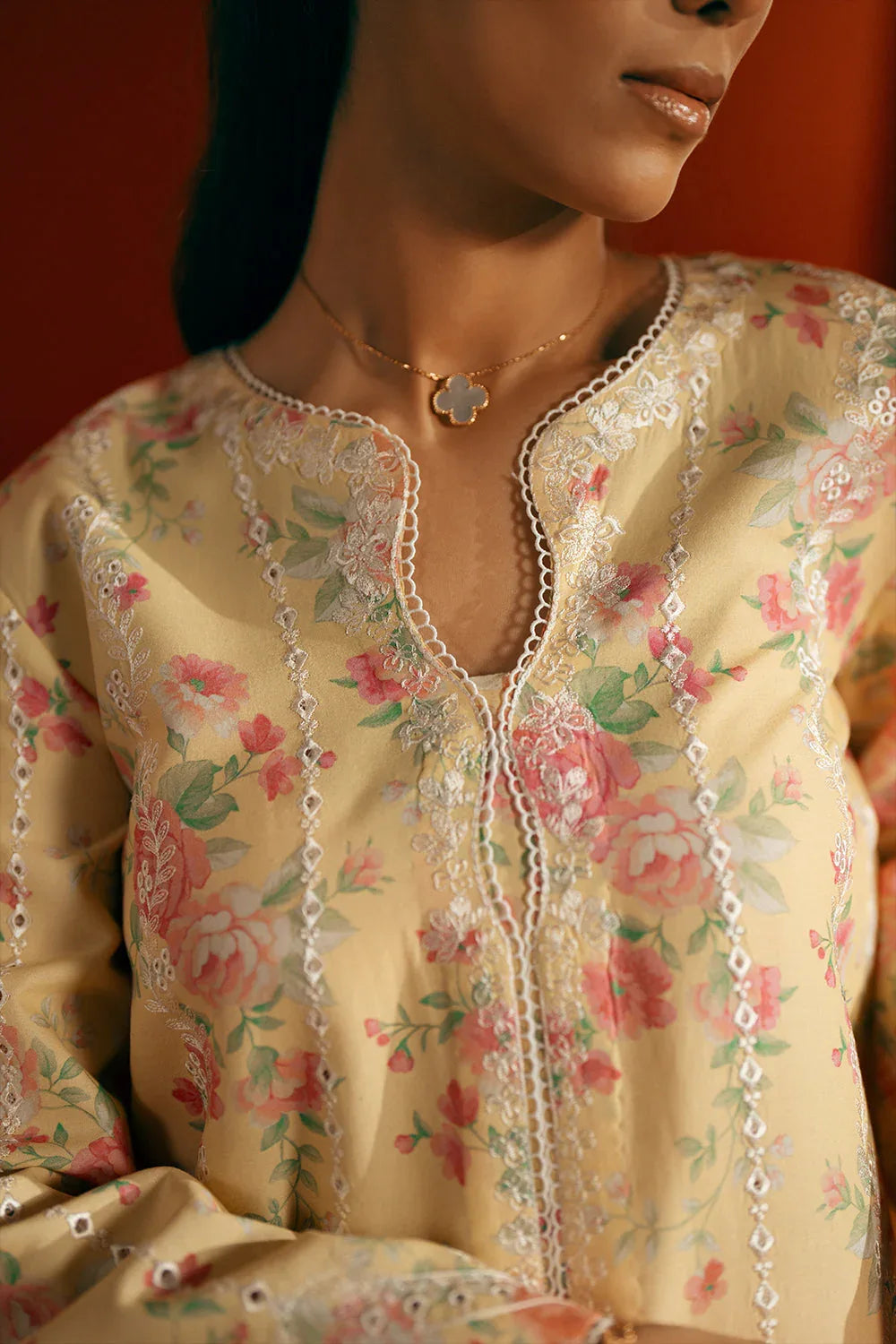 Saira Rizwan | Joolie Co ords | YELLOW-JBP25-01 - Rang-e-Khaas