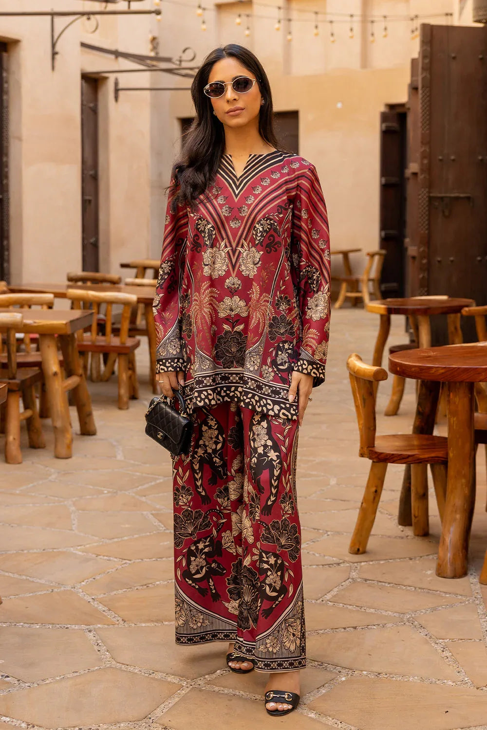 Saira Rizwan | Resort Collection 25 | ROSA-SRRC03-25 - Rang-e-Khaas