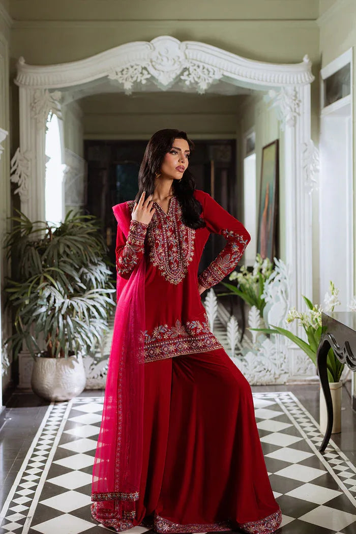 Saira Rizwan | Velvet Pret 25 | SHIREEN-SRVP25-04 - Rang-e-Khaas