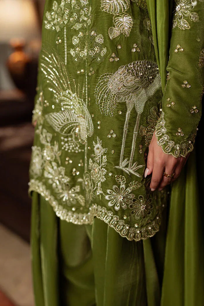 Saira Rizwan | Velvet Pret 25 | KAHWA-SRVP25-08 - Rang-e-Khaas