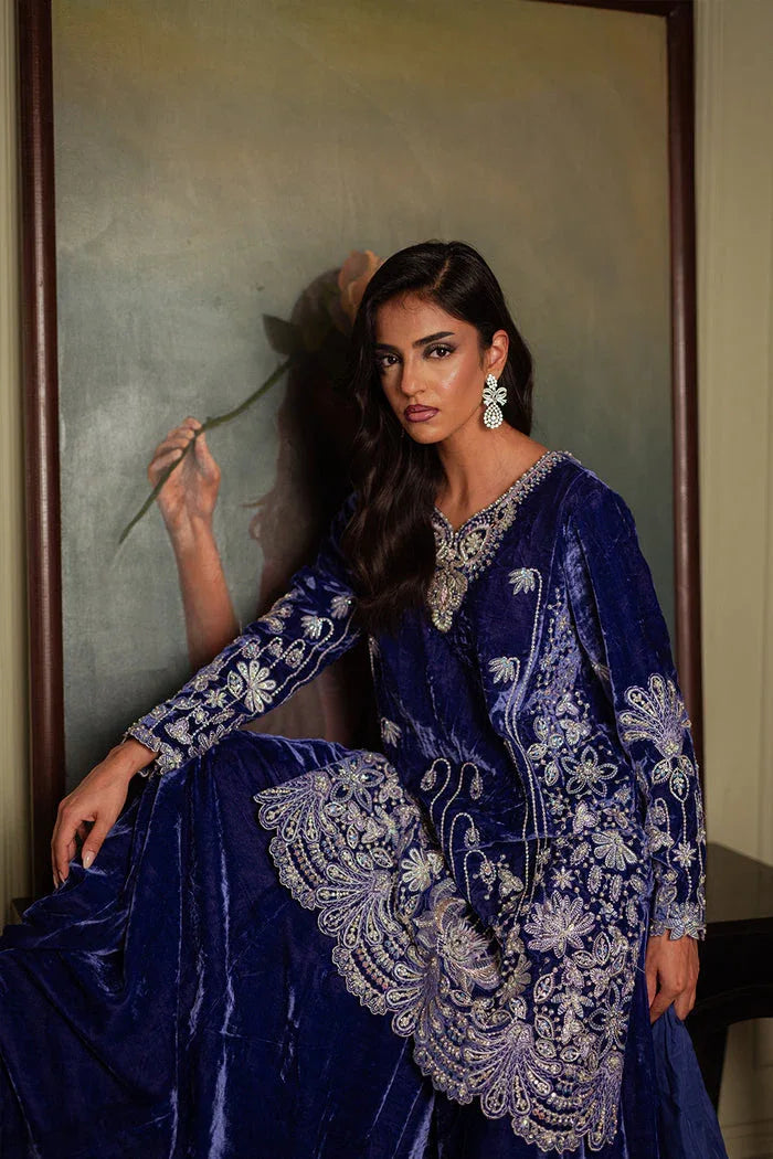 Saira Rizwan | Velvet Pret 25 | ZARREEN-SRVP25-02 - Rang-e-Khaas