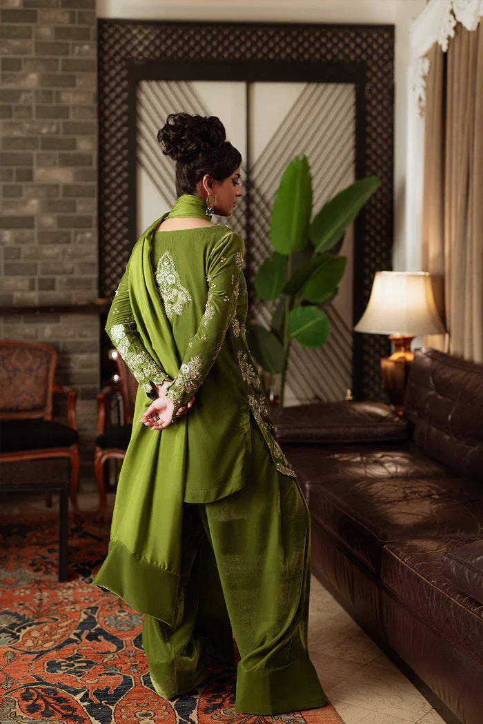 Saira Rizwan | Velvet Pret 25 | KAHWA-SRVP25-08 - Rang-e-Khaas