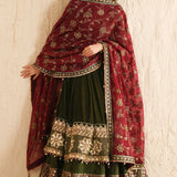 JAZMIN__Embroidered Velvet Formal VF-2036
