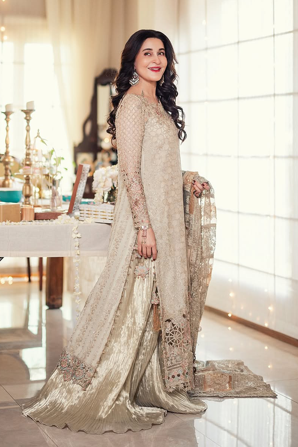 Iznik ILC-02 Embroidered Chiffon