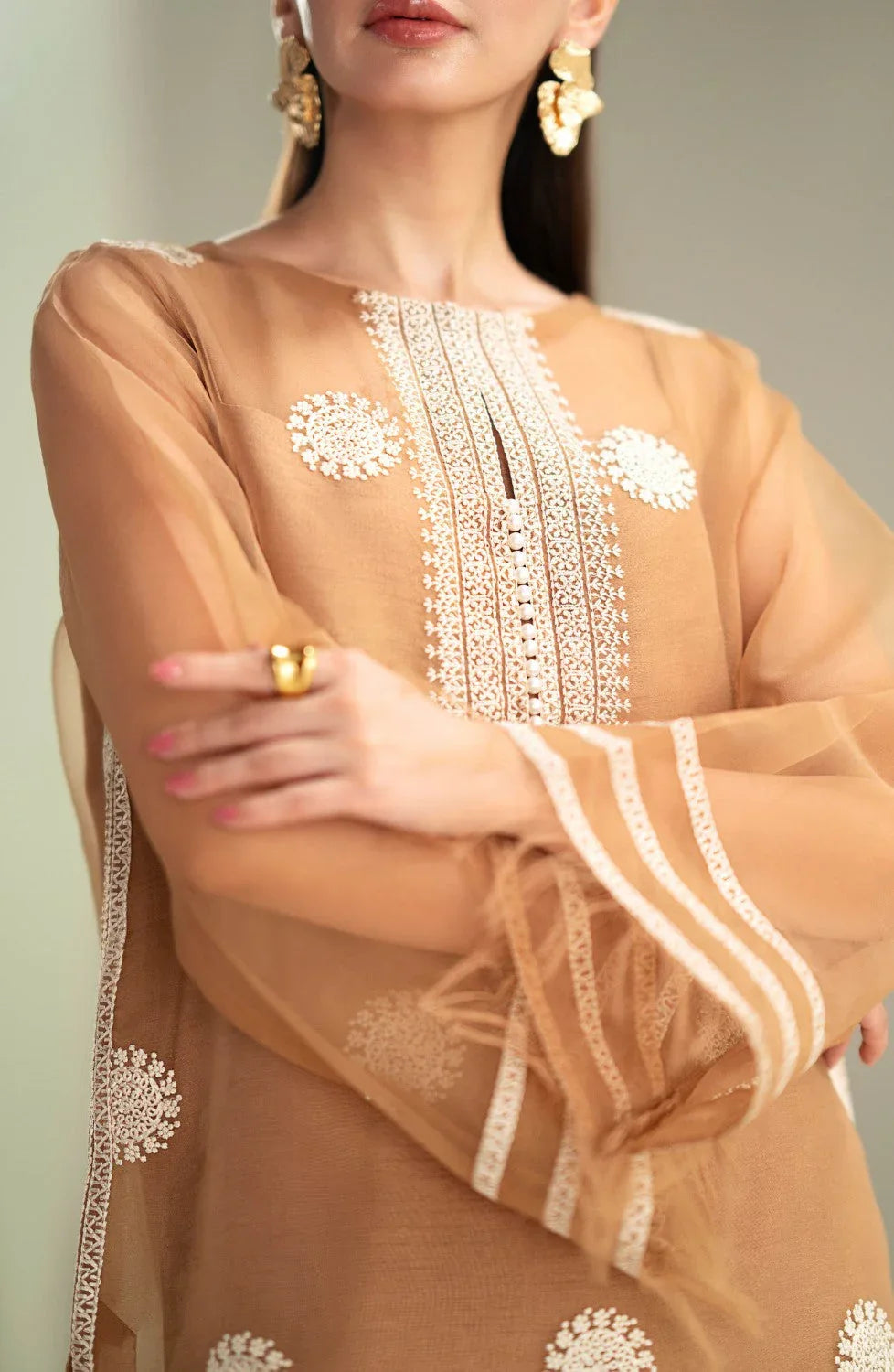 Maryum N Maria | Lagom Ready to Wear | CARNATION - MS-24192 - Rang-e-Khaas