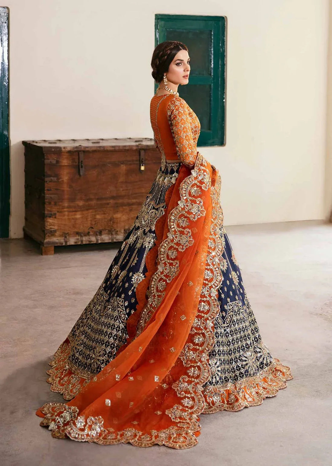 AKBAR ASLAM SIRENA U-1475 LAYALI COLLECTION - Rang-e-Khaas