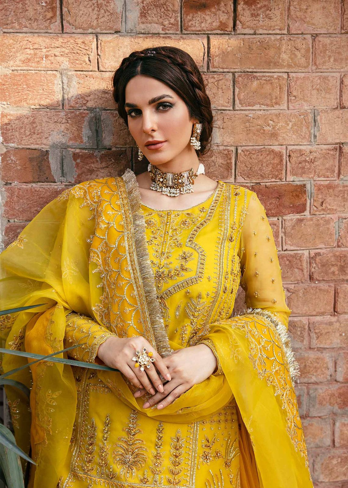AKBAR ASLAM CAILIN U-1482 LAYALI COLLECTION UNSTITCHED