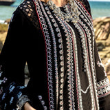 CRIMSON Embroidered Lawn Marori Dreams - D4 B