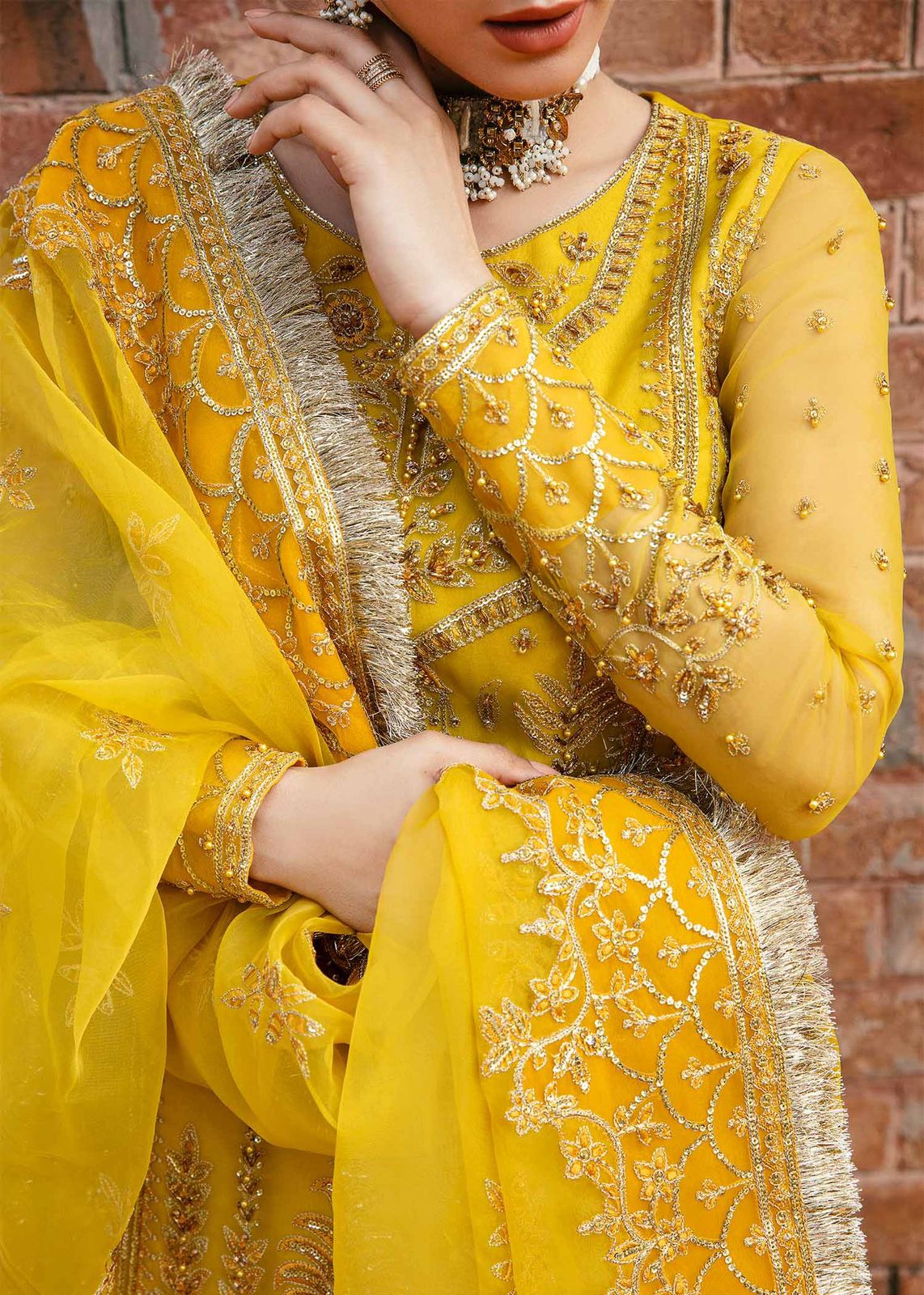 AKBAR ASLAM CAILIN U-1482 LAYALI COLLECTION UNSTITCHED