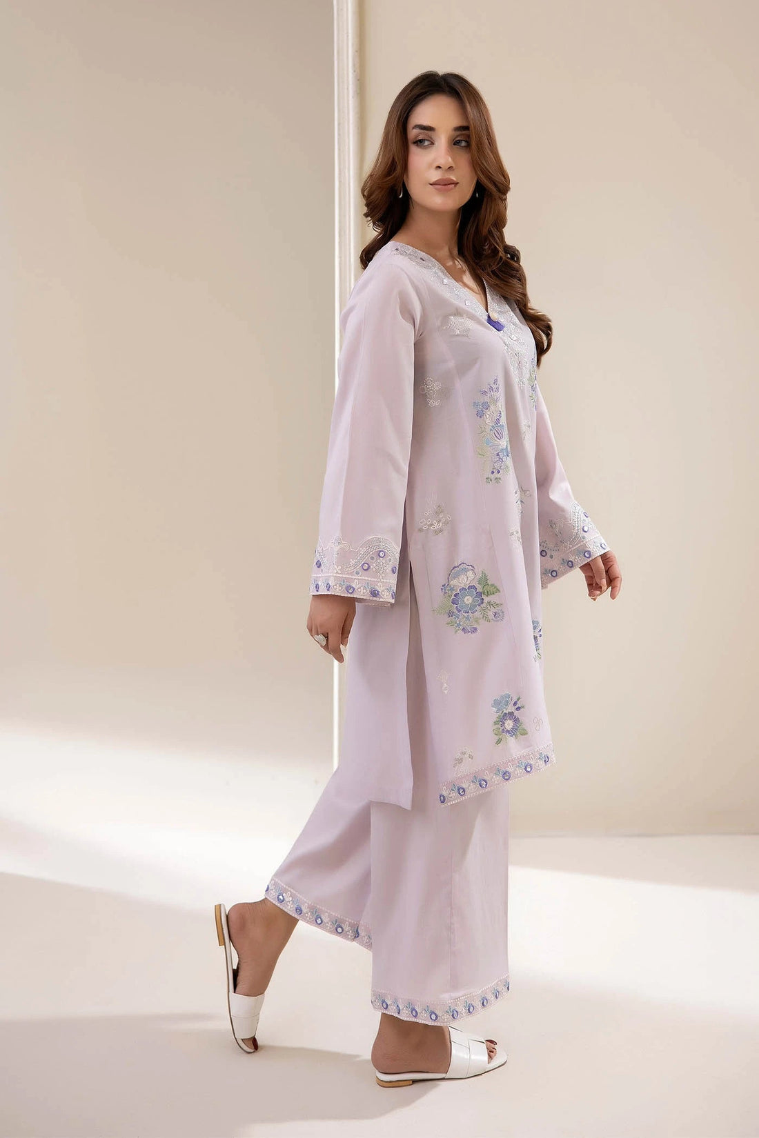 Adans Libas | Embrodiered Co Ord Sets | 4063