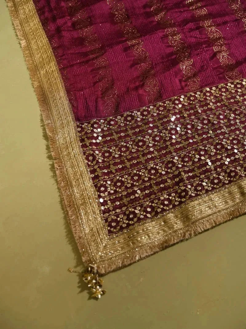 MUKESH BLACK SHAWL - Jeem