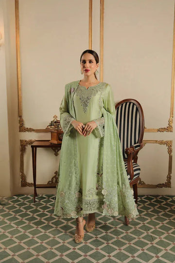 Muntaha by Shanzay Fahad | Baad E Saba | Zoya – Pistachio