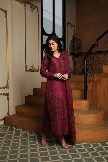 Muntaha by Shanzay Fahad | Baad E Saba | ALIZAY - MAROON
