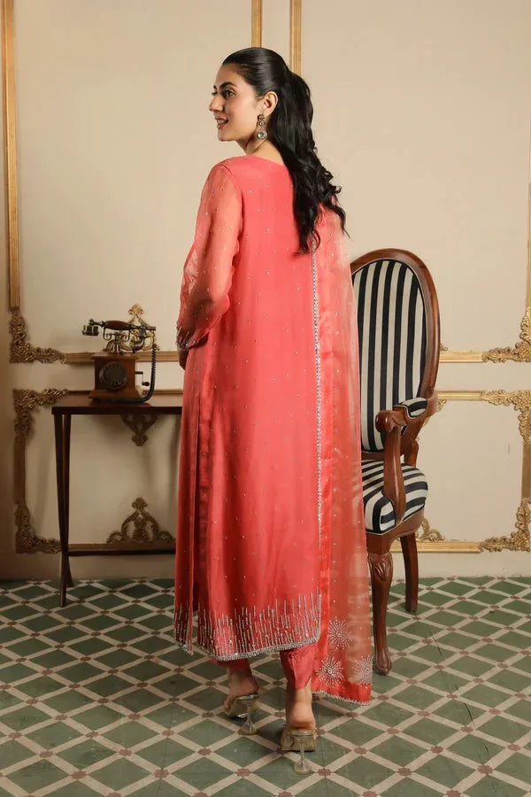 Muntaha by Shanzay Fahad | Baad E Saba | Zartasha - Coral