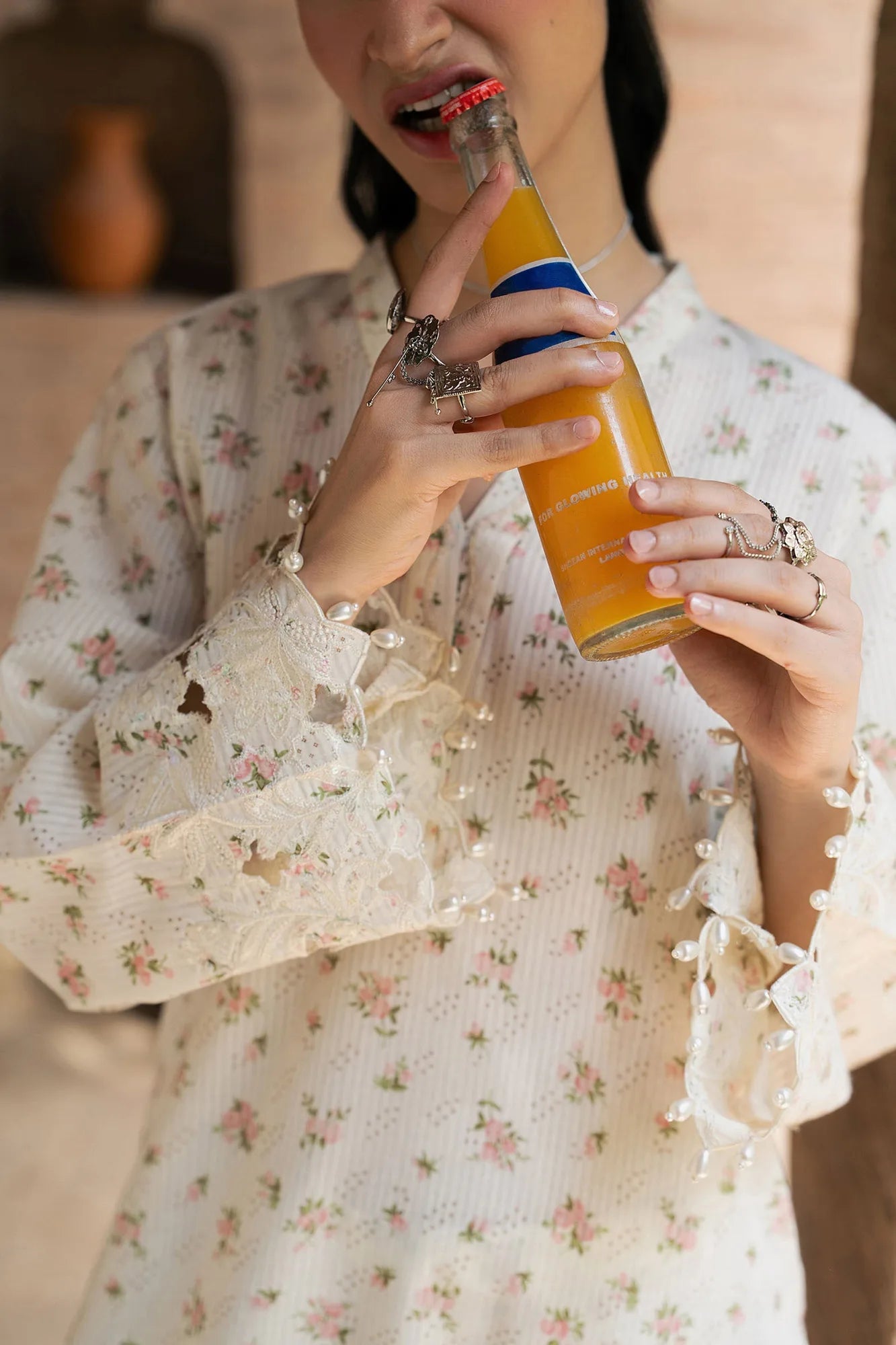 Maria B 2 Piece Embroidered Lawn Suit