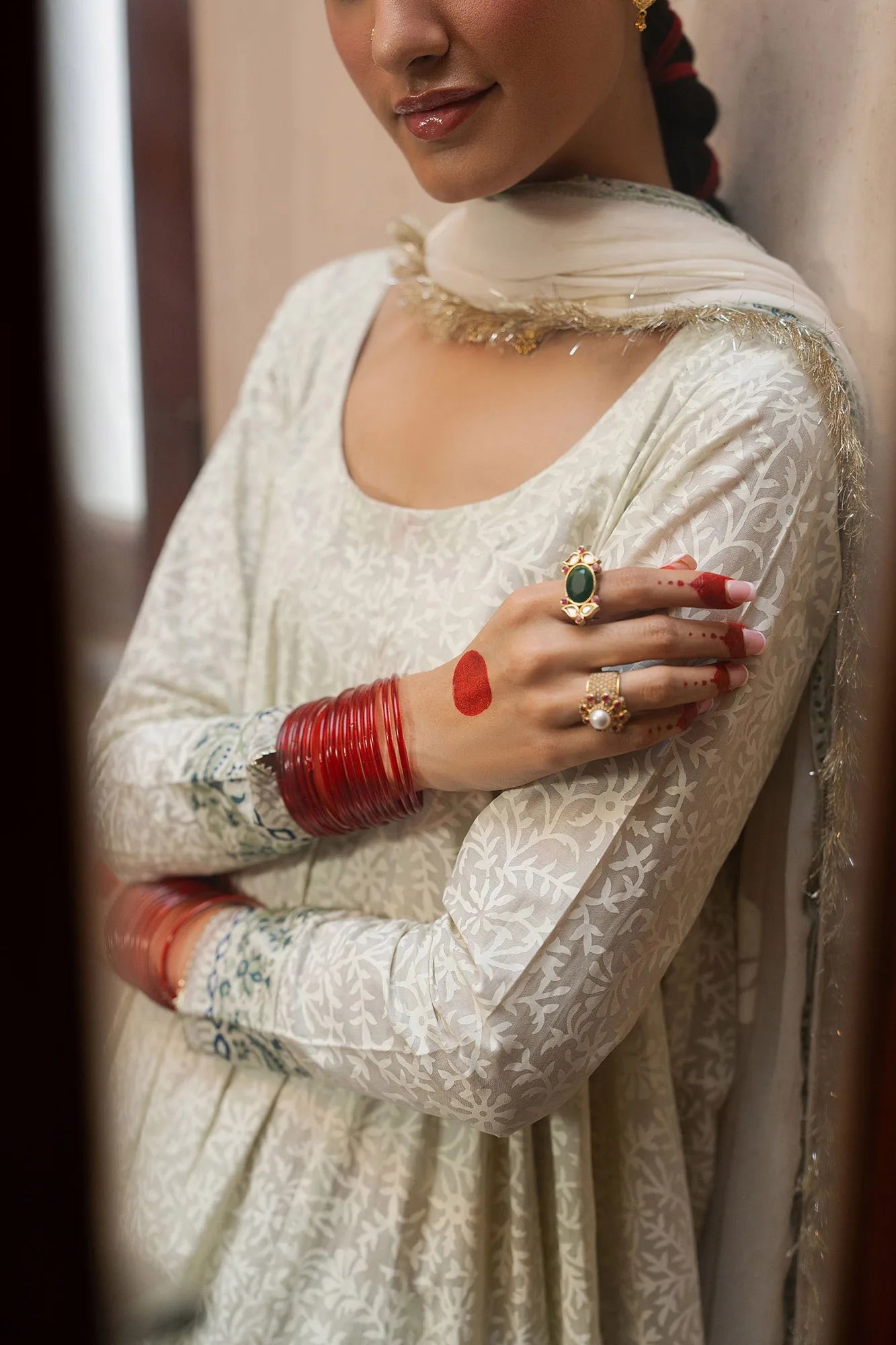 Maria B 3 Piece Block Printed Lawn Suit