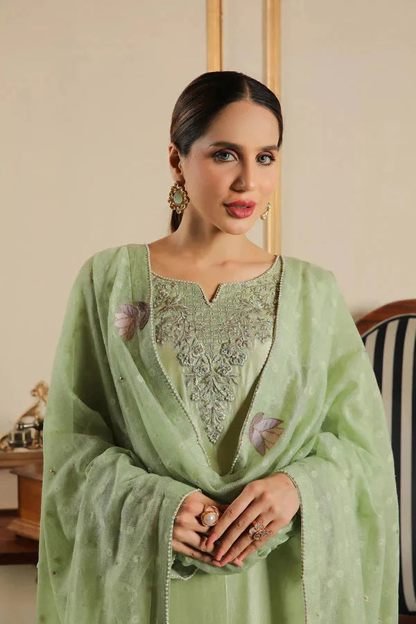 Muntaha by Shanzay Fahad | Baad E Saba | Zoya – Pistachio