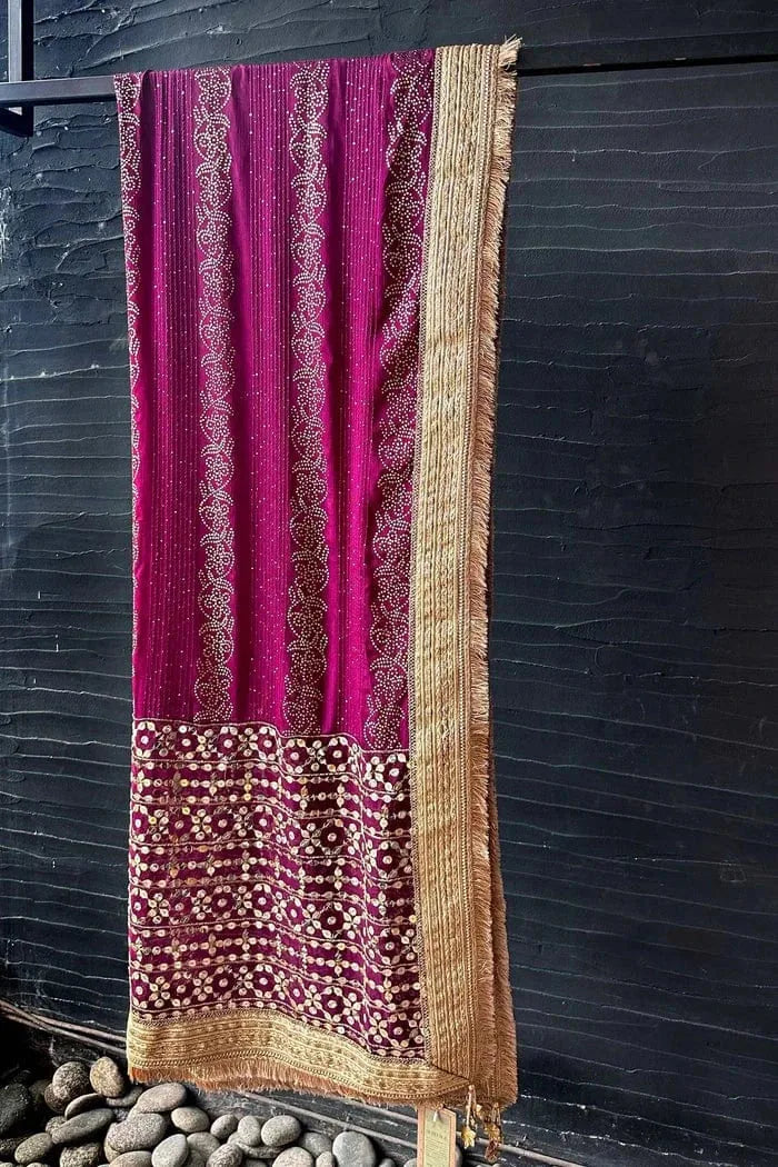 MUKESH BLACK SHAWL - Jeem