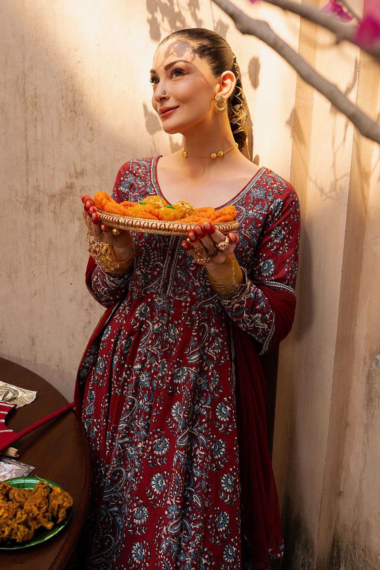 Maria B 3 Piece Block Printed Lawn Suit