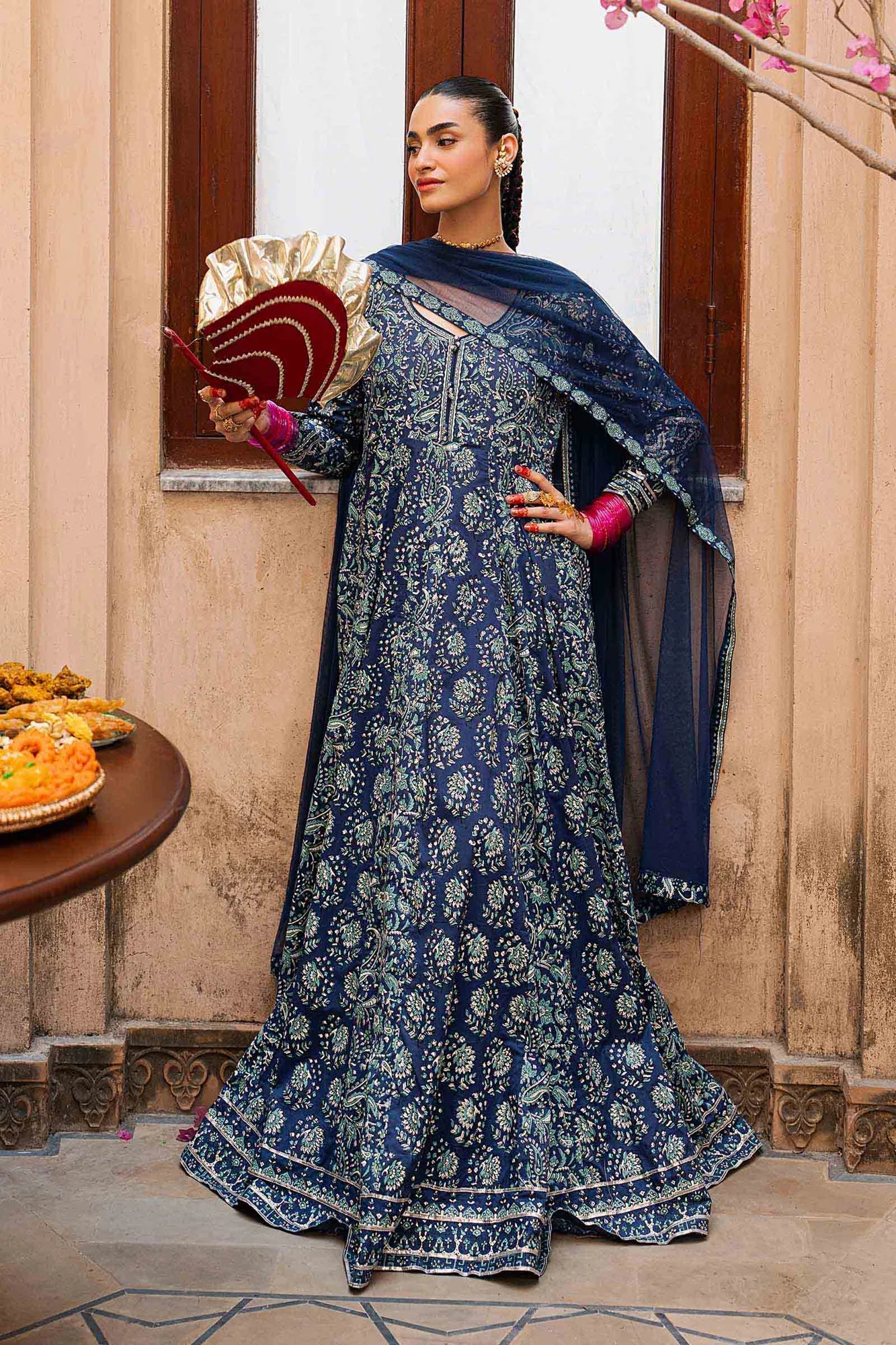 Maria B 3 Piece Block Printed Lawn Suit
