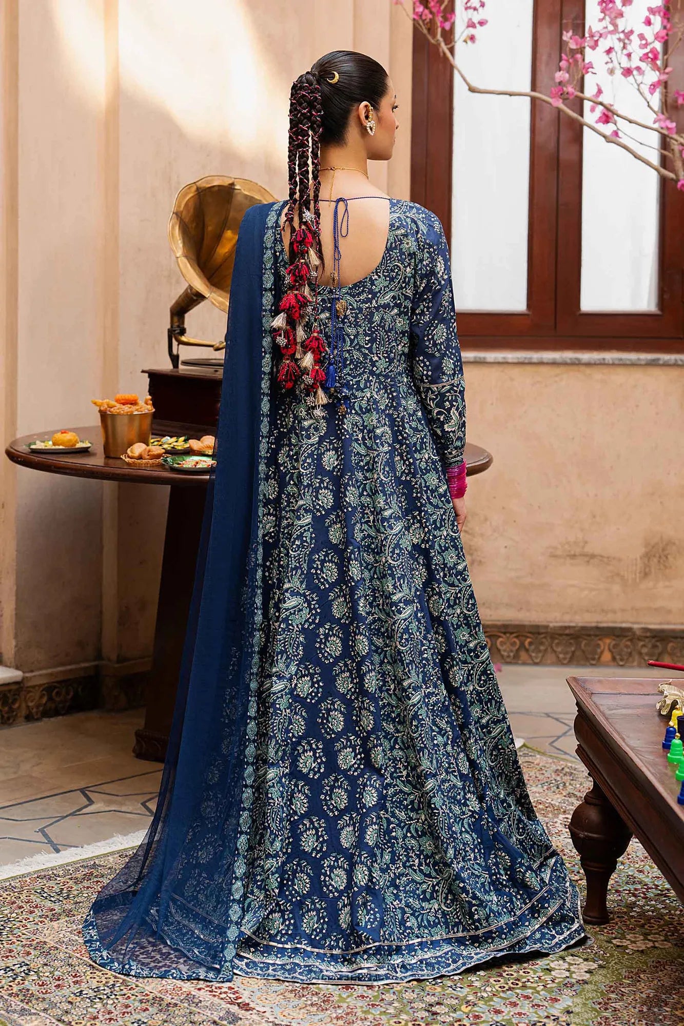 Maria B 3 Piece Block Printed Lawn Suit