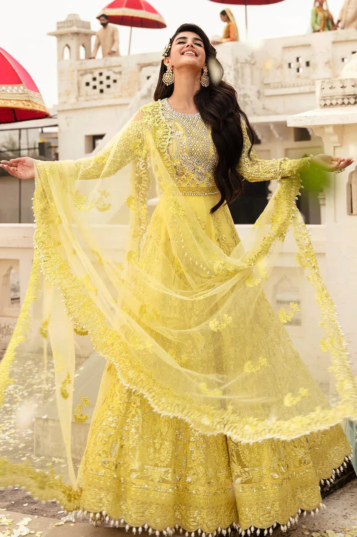 Imrozia Premium | Kayseria Bridals 24 | SB-18 Zard - Rang-e-Khaas