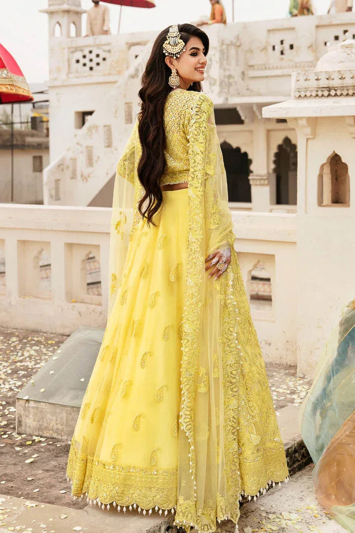 Imrozia Premium | Kayseria Bridals 24 | SB-18 Zard - Rang-e-Khaas