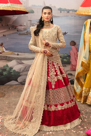 Imrozia Premium | Kayseria Bridals 24 | SB-19 Amber - Rang-e-Khaas