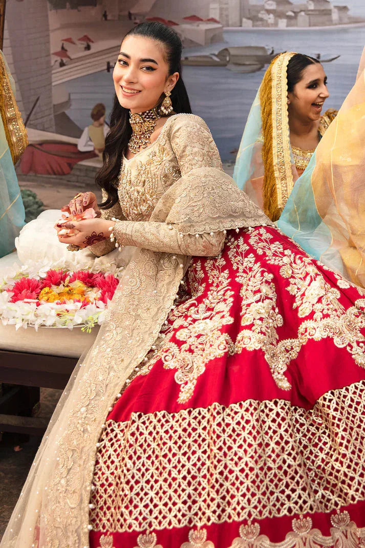 Imrozia Premium | Kayseria Bridals 24 | SB-19 Amber - Rang-e-Khaas