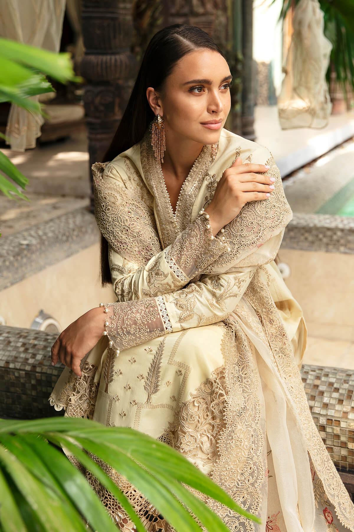 Imrozia Premium | Reve Luxury Lawn | S.L 54 AurÃÂ©lie - Rang-e-Khaas
