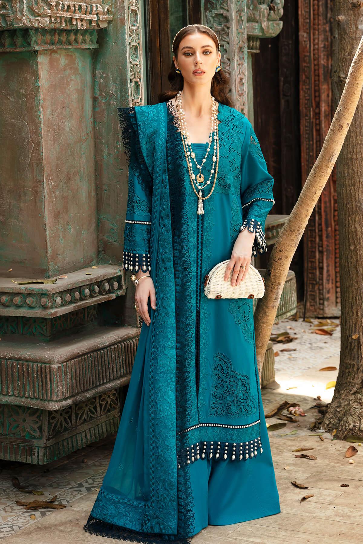 Imrozia Premium | Reve Luxury Lawn | S.L 55 Camila - Rang-e-Khaas