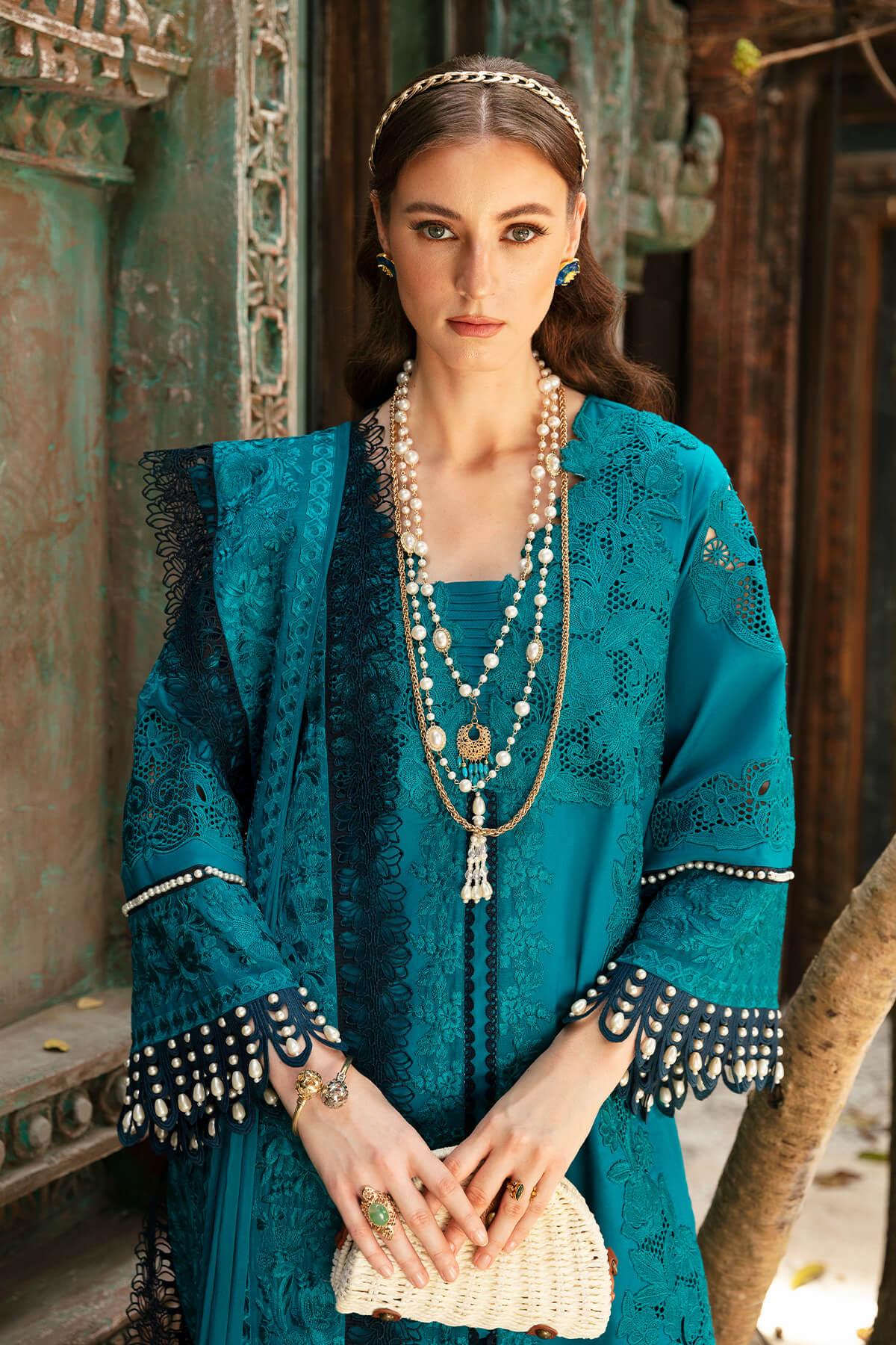 Imrozia Premium | Reve Luxury Lawn | S.L 55 Camila - Rang-e-Khaas