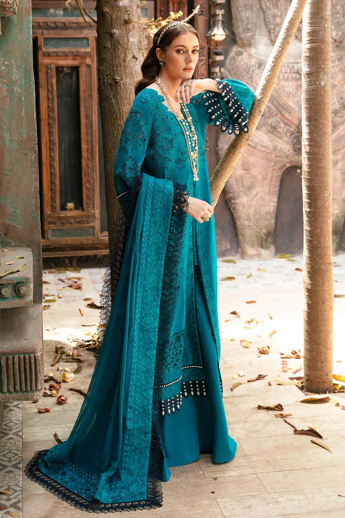 Imrozia Premium | Reve Luxury Lawn | S.L 55 Camila - Rang-e-Khaas