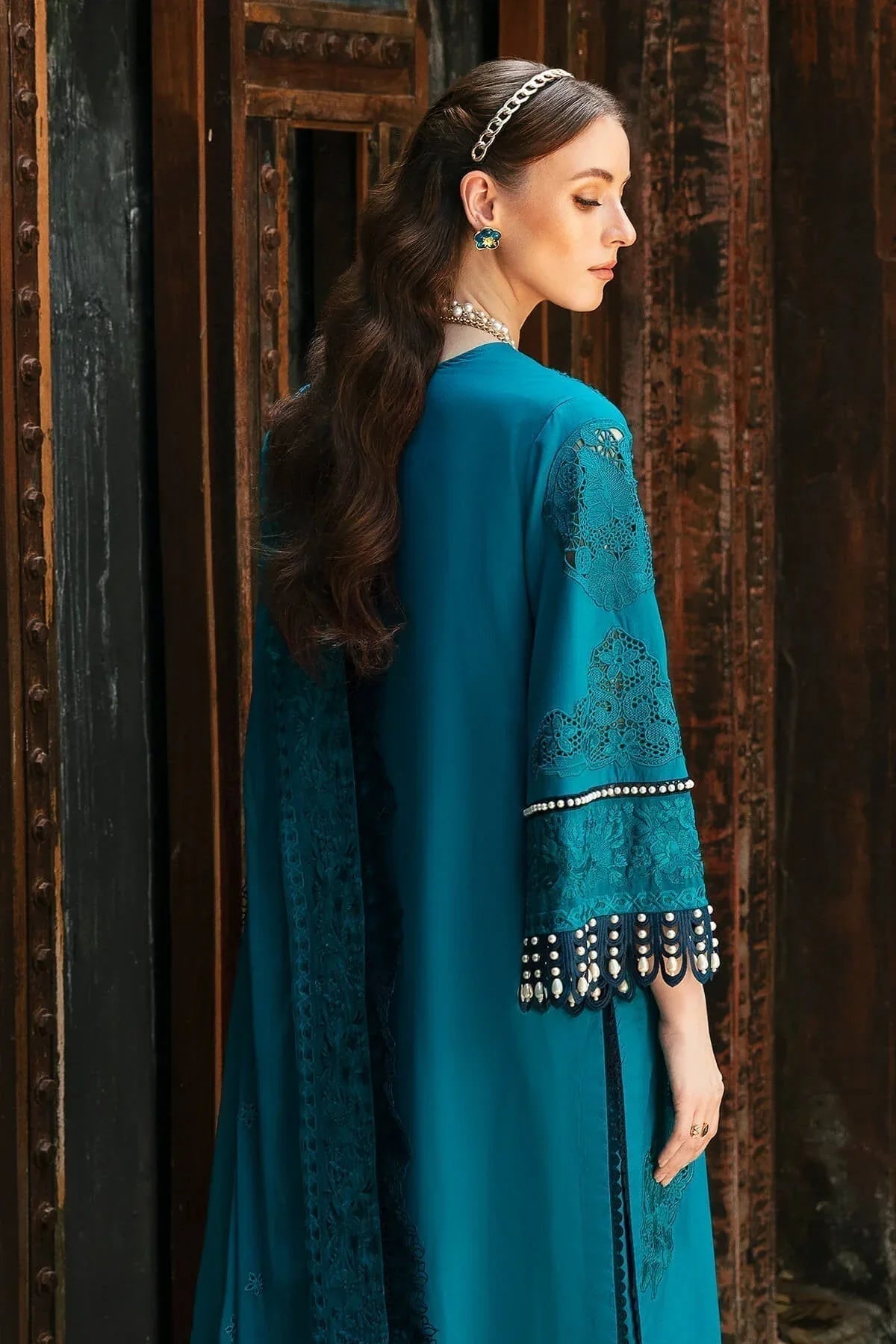 Imrozia Premium | Reve Luxury Lawn | S.L 55 Camila - Rang-e-Khaas