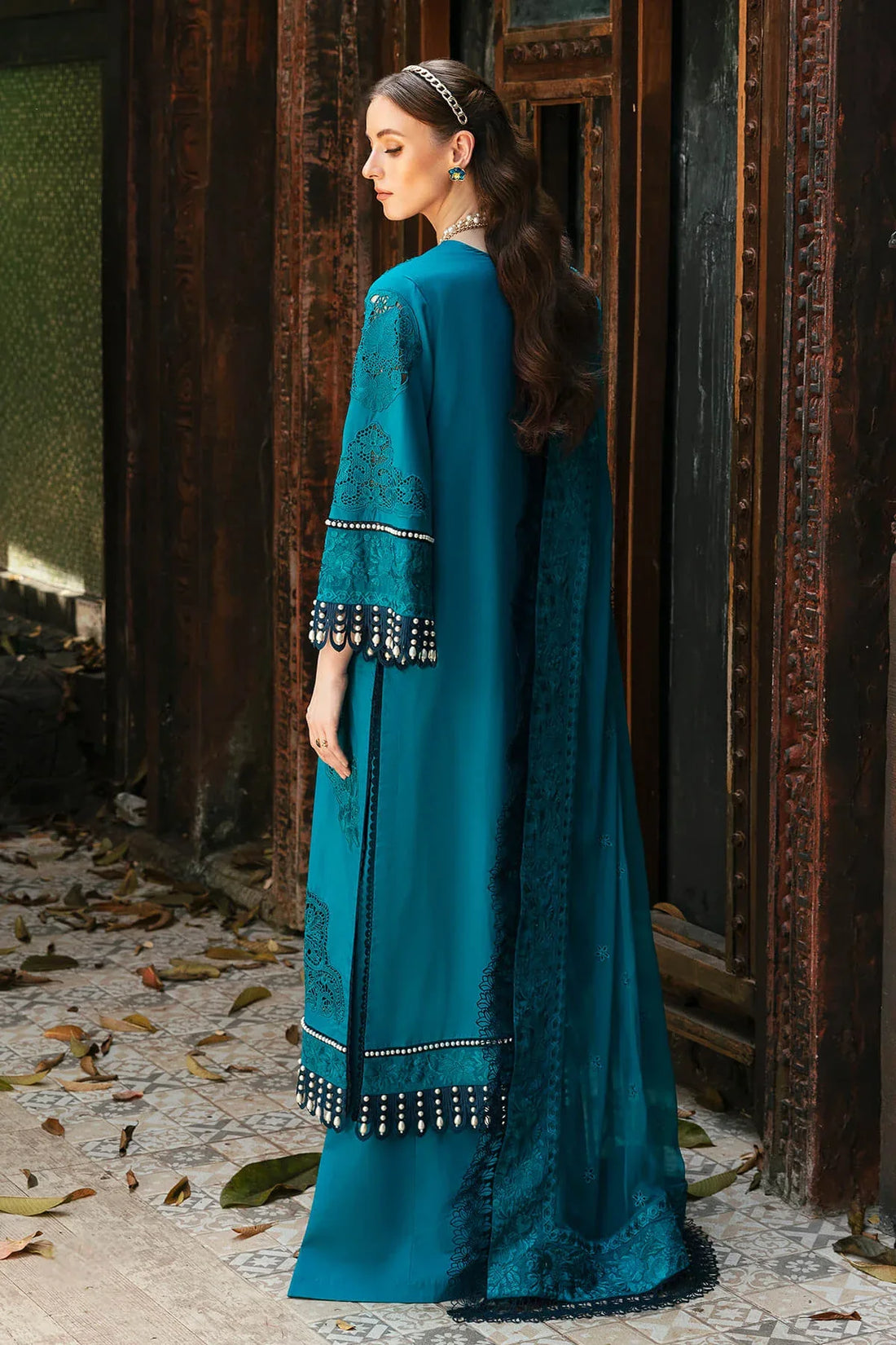 Imrozia Premium | Reve Luxury Lawn | S.L 55 Camila - Rang-e-Khaas