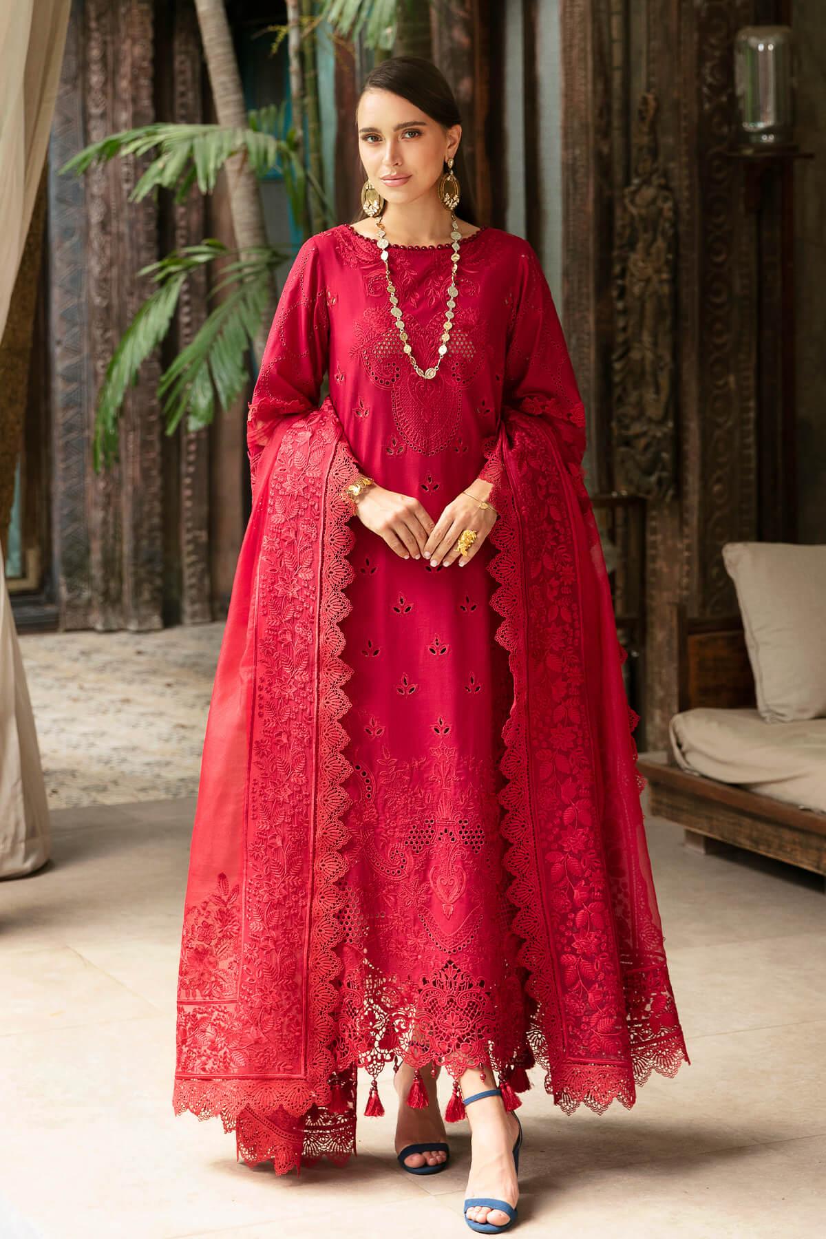 Imrozia Premium | Reve Luxury Lawn | S.L 56 Julia - Rang-e-Khaas