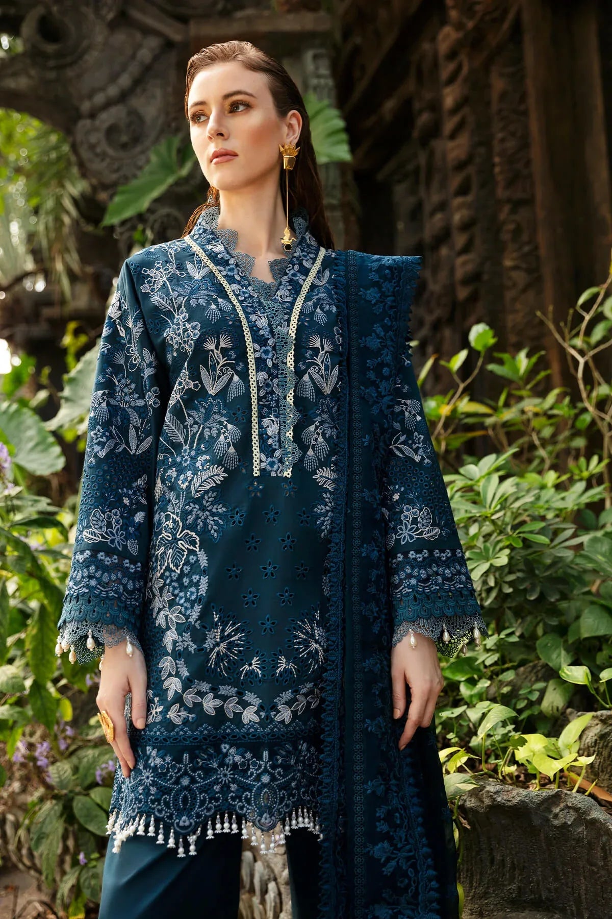 Imrozia Premium | Reve Luxury Lawn | S.L 58 Desiree - Rang-e-Khaas