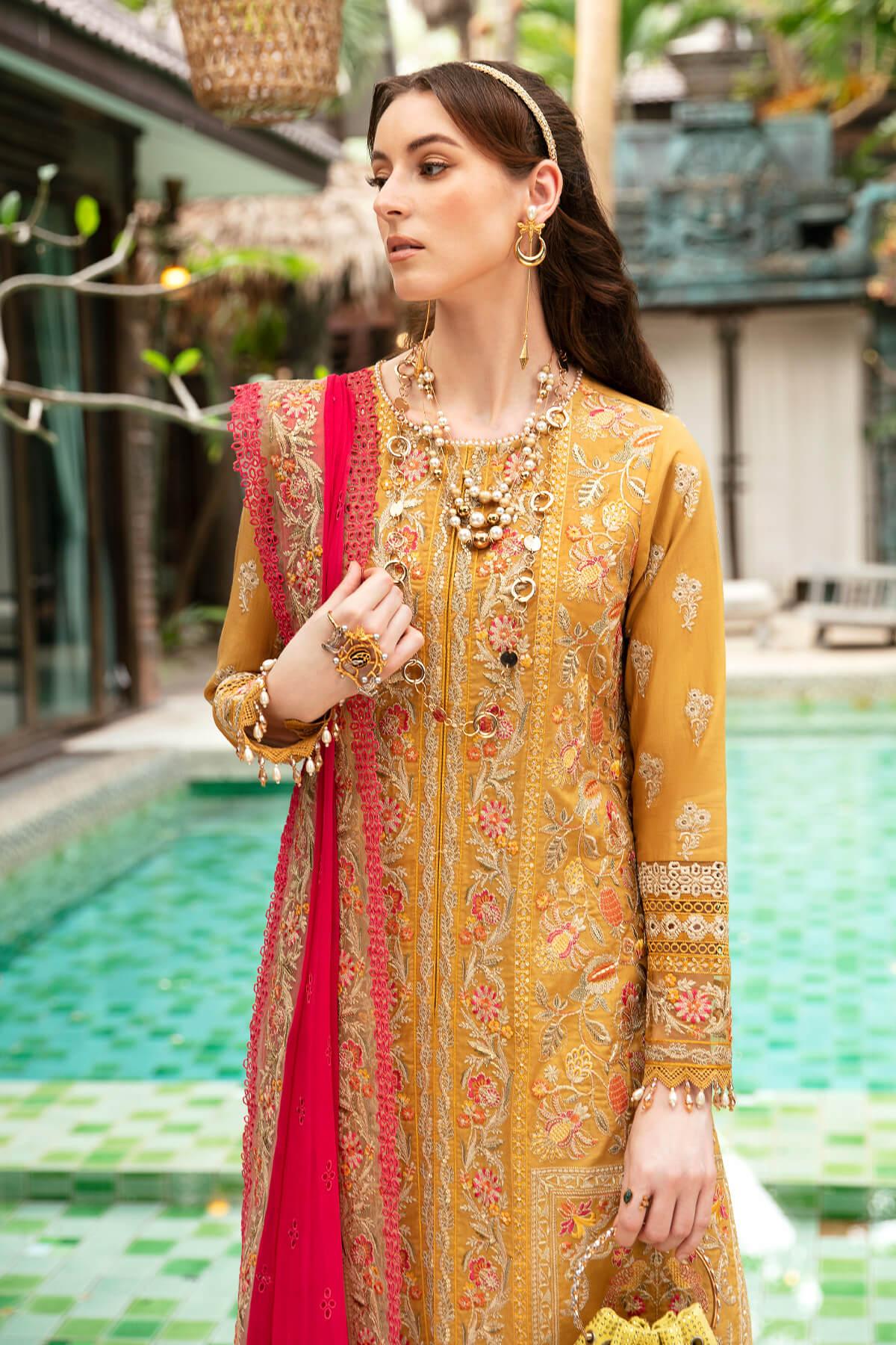 Imrozia Premium | Reve Luxury Lawn | S.L 53 Elea - Rang-e-Khaas