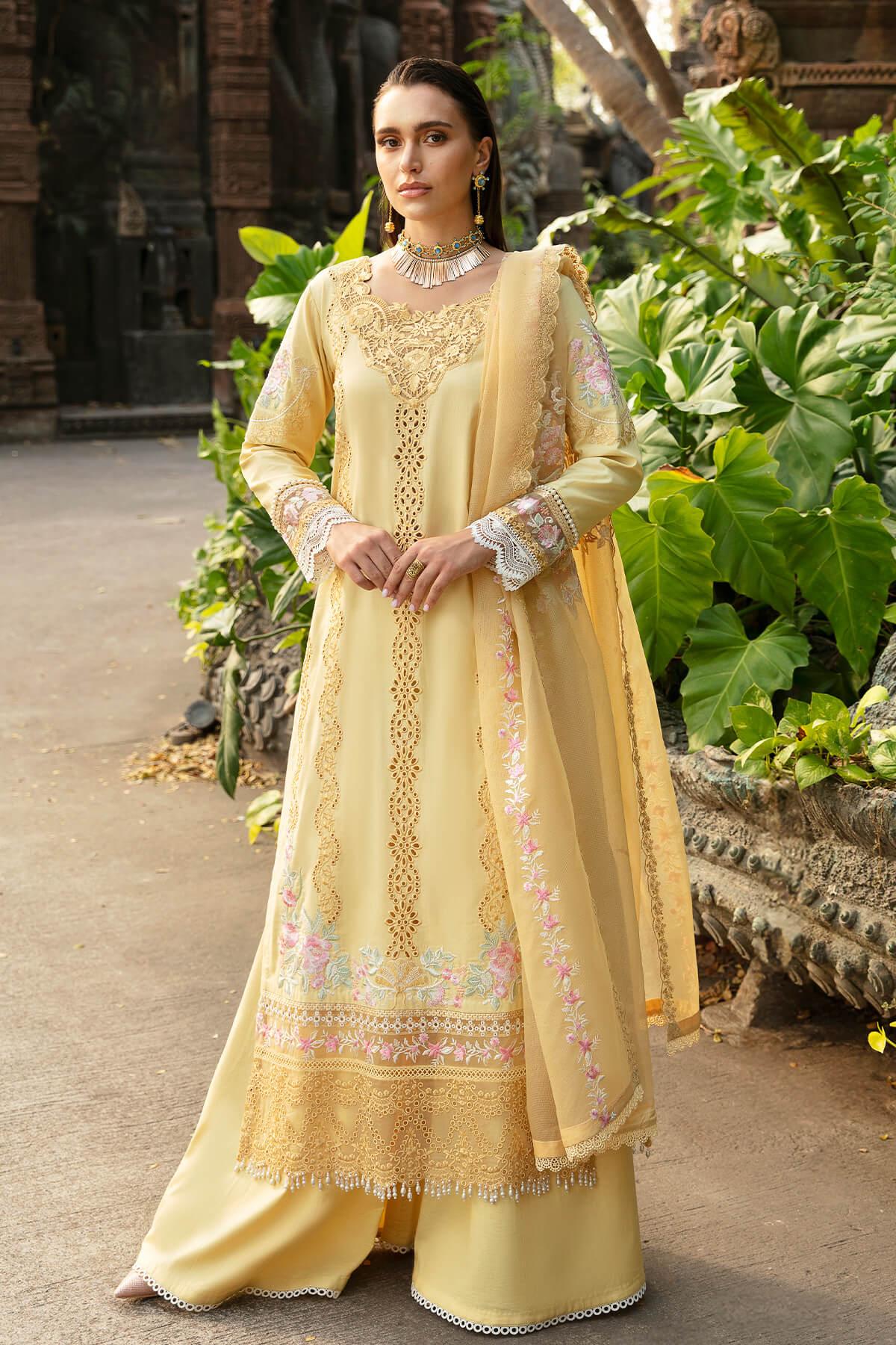 Imrozia Premium | Reve Luxury Lawn | S.L 59 Solene - Rang-e-Khaas