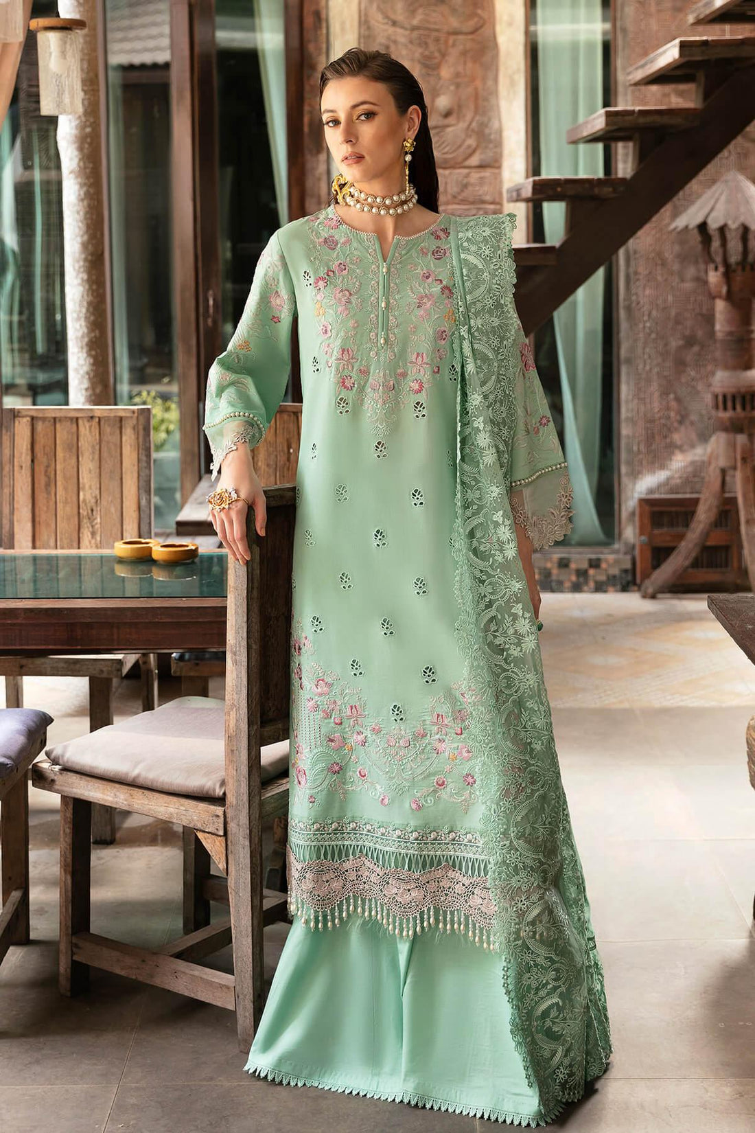 Imrozia Premium | Reve Luxury Lawn | S.L 64 Maya - Rang-e-Khaas