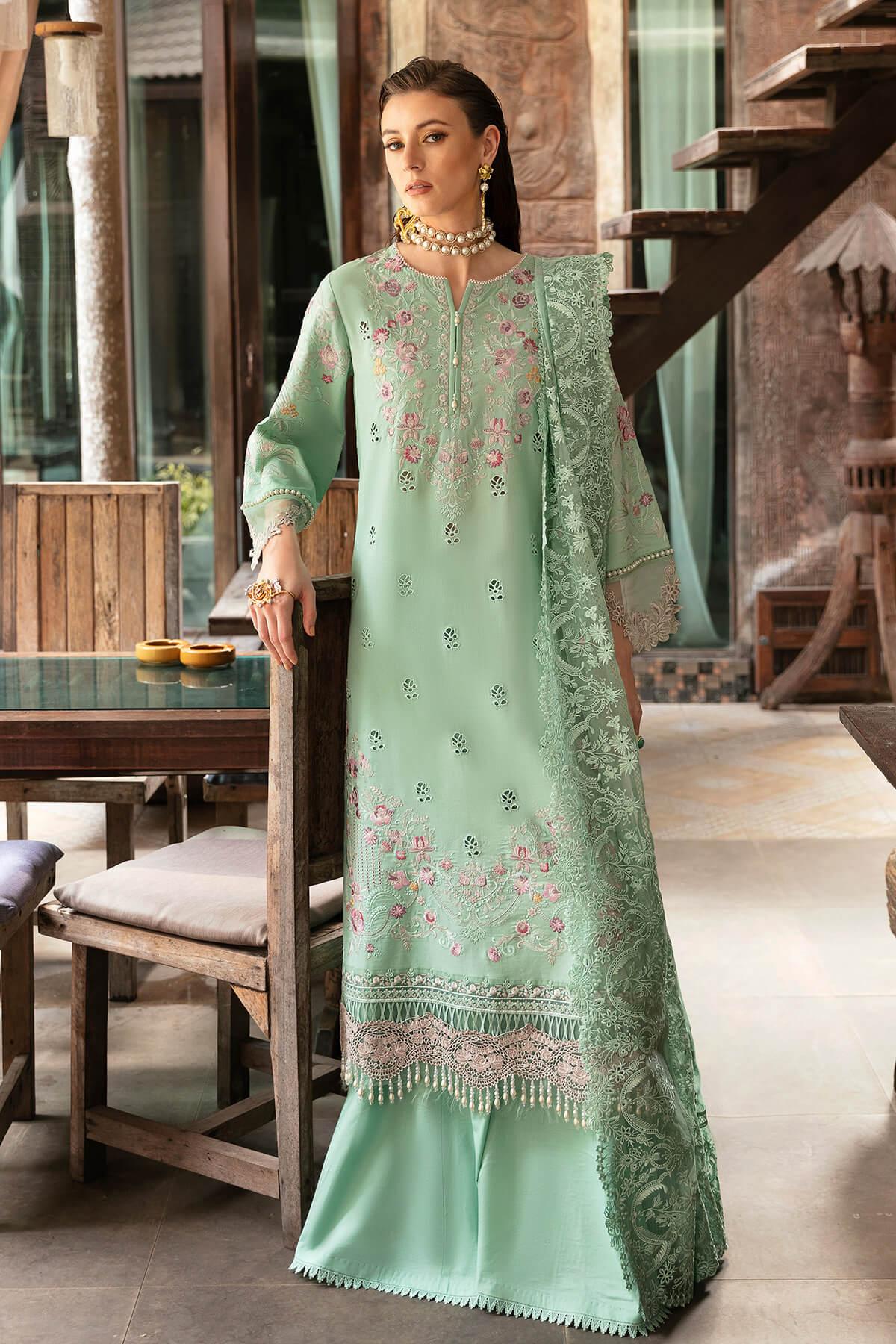 Imrozia Premium | Reve Luxury Lawn | S.L 64 Maya - Rang-e-Khaas