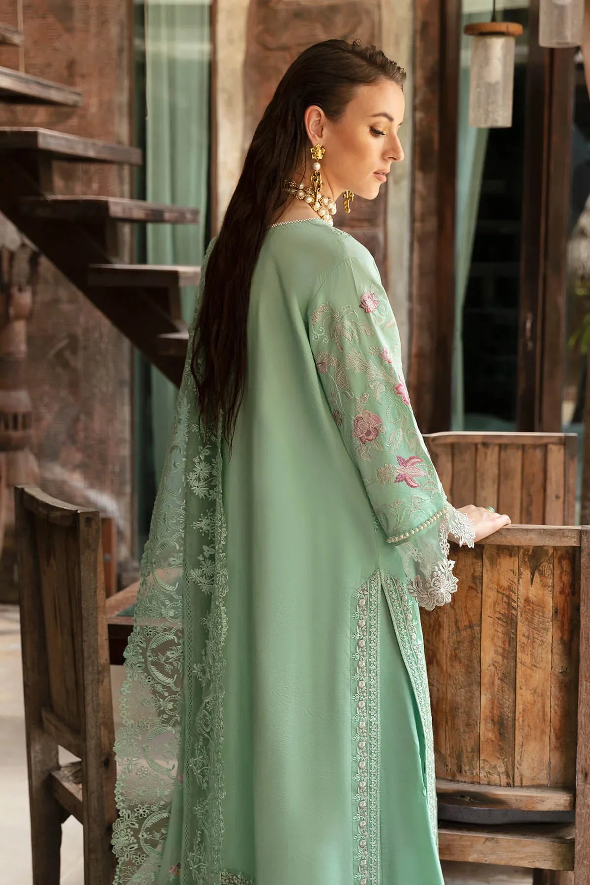 Imrozia Premium | Reve Luxury Lawn | S.L 64 Maya - Rang-e-Khaas