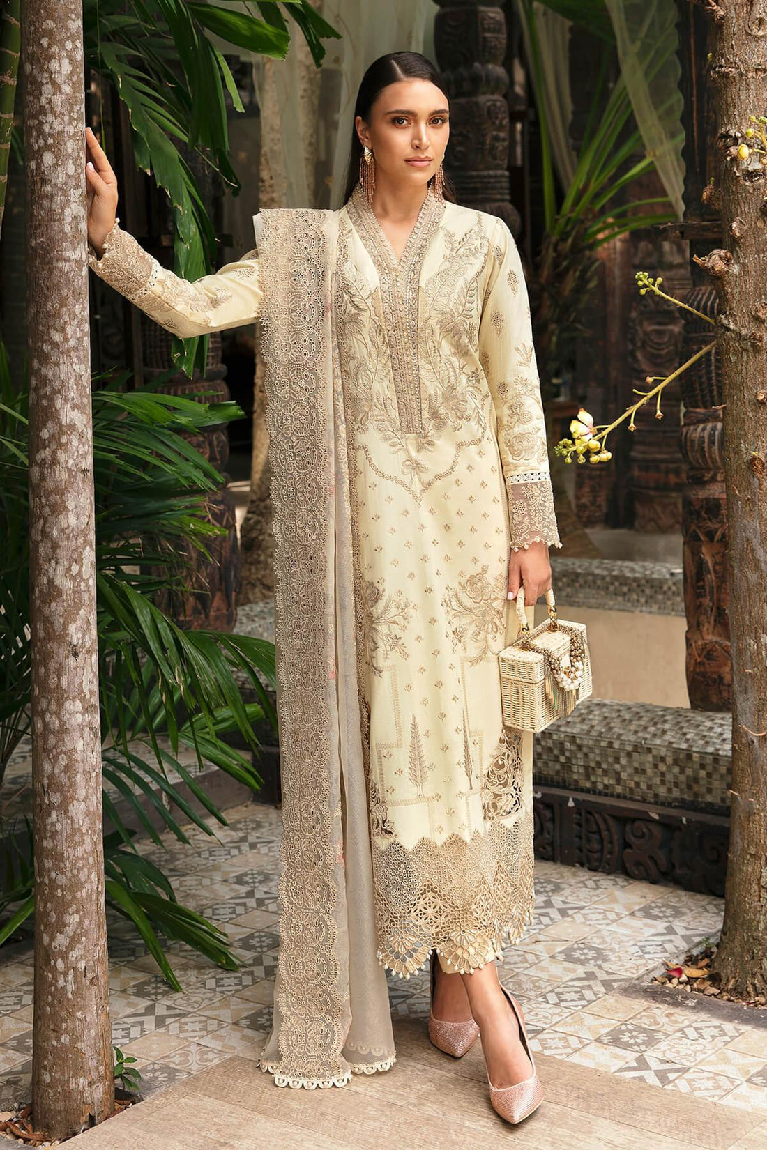 Imrozia Premium | Reve Luxury Lawn | S.L 54 AurÃÂ©lie - Rang-e-Khaas