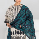 Ittehad | Printed Lawn 24 | IP3P02-3PS-BGE