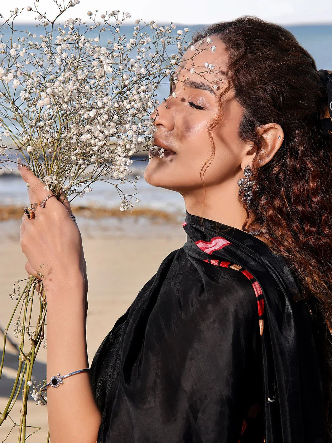 Izel | Saahil Signature Lawn 24 | NUREH - Rang-e-Khaas