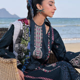 Izel | Saahil Signature Lawn 24 | SAPPHIRE