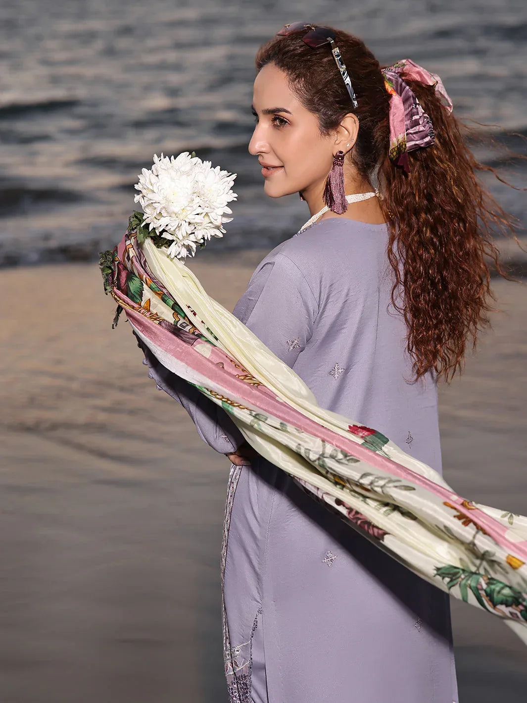 Izel | Saahil Signature Lawn 24 | VANYA - Rang-e-Khaas