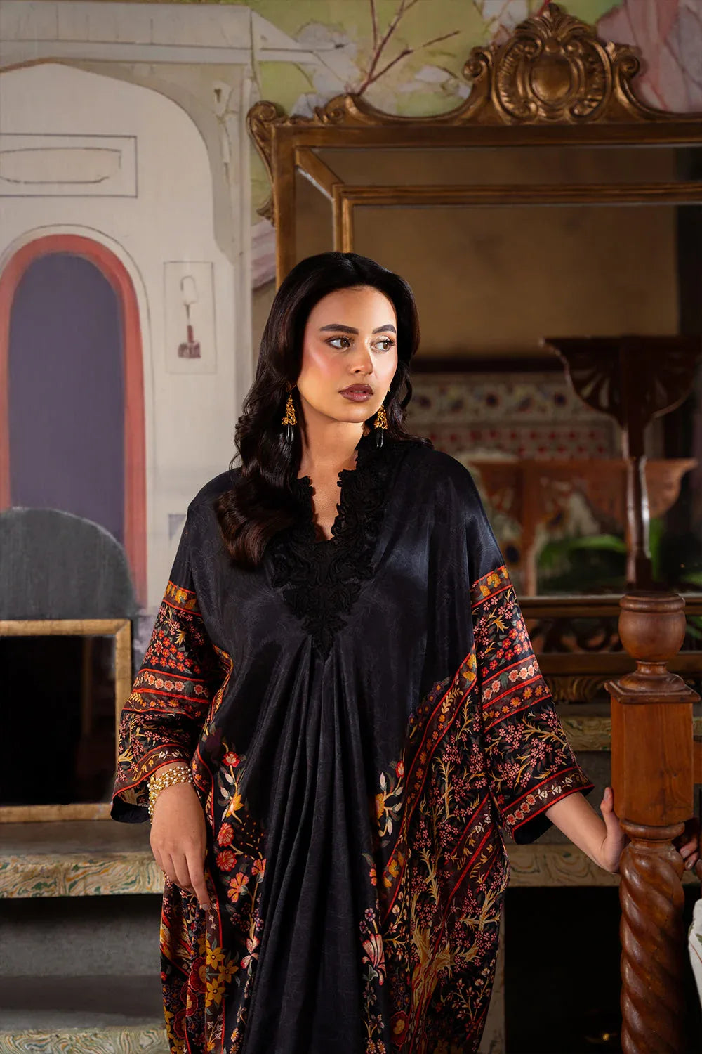 Saira Rizwan | Dahini Silk Pret | REEF -SRLP05-25 - Rang-e-Khaas
